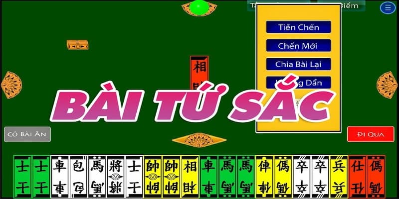 Đặc điểm game bài Tứ Sắc 