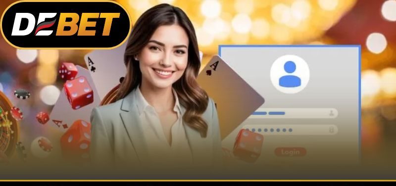 Các thao tác dễ dàng để đăng nhập DEBET mượt mà 2025